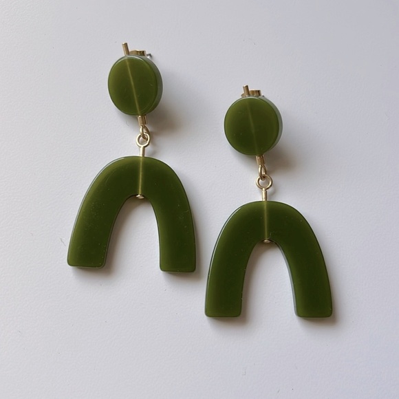 Madewell Jewelry - Green Earrings by Madewell - NWOT